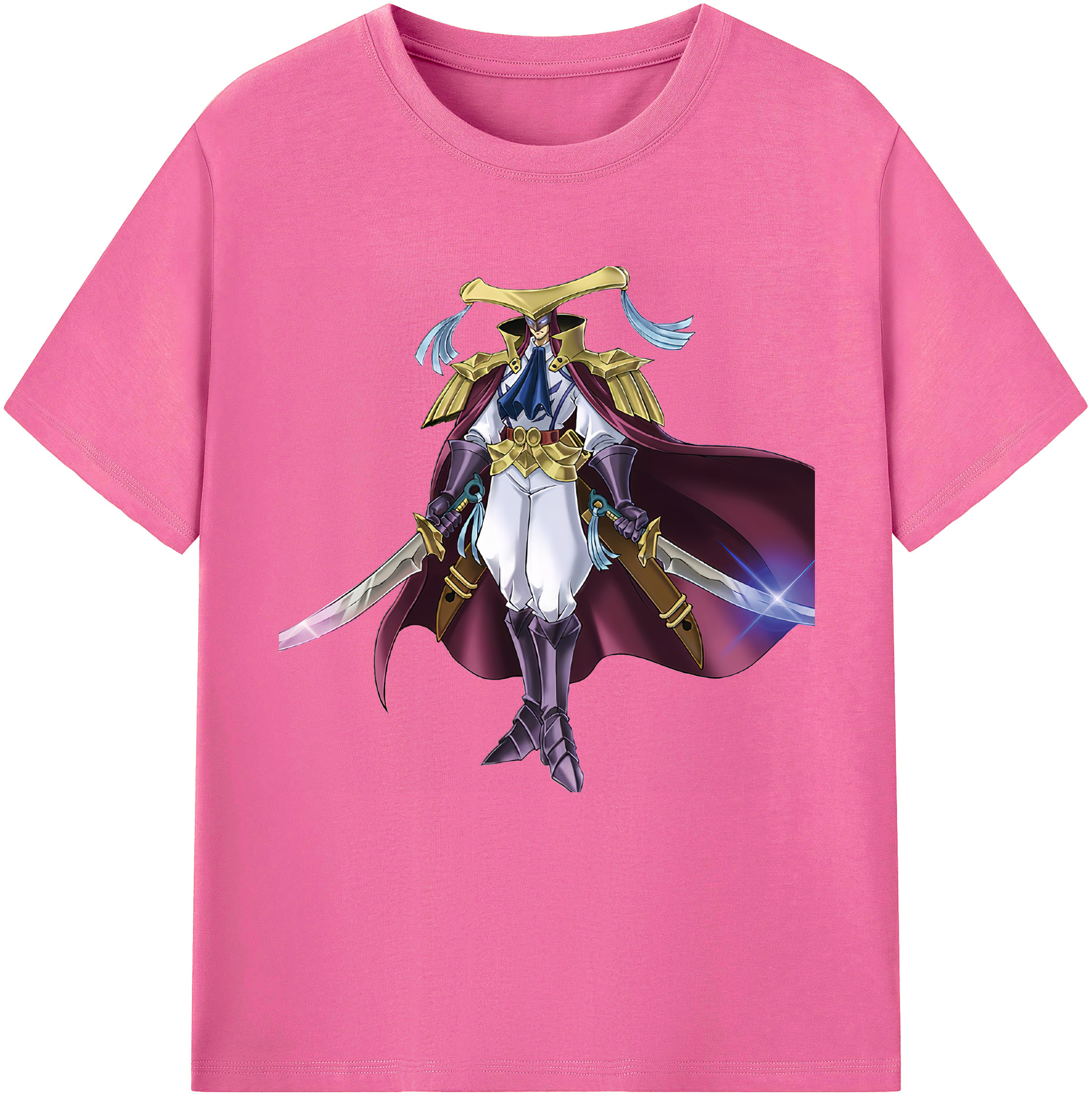 （画像用） 遊☆戯☆王 Yu-Gi-Oh! レディースカジュアルプリントTシャツ（綿100％）